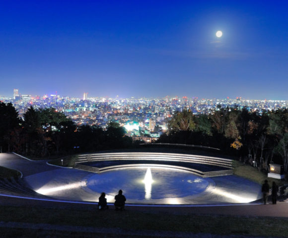 旭山記念公園の夜景