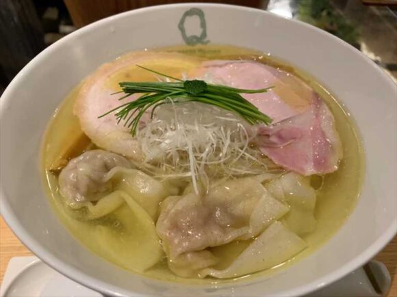 Japanese Ramen Noodle Lab Q（ラーメン）おすすめ「塩らぁ麺」