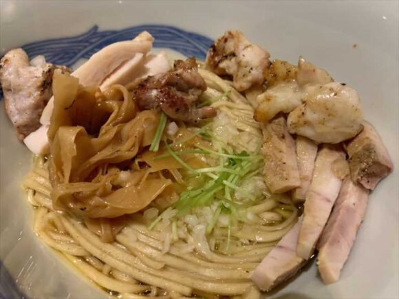 Japanese Ramen Noodle Lab Q（ラーメン）おすすめ「地鶏の鶏油まぜSOBA」