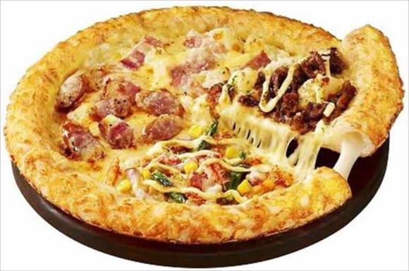 ピザハットのチーズクラスト