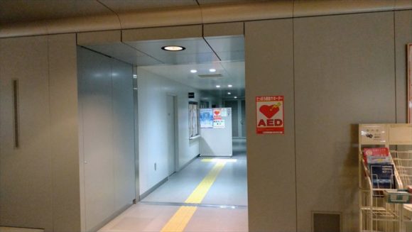 札幌駅前通地下歩行空間（チカホ）のAED設置場所