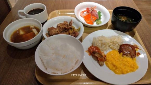 プレミアホテル-CABIN-札幌（すすきの）の朝食ブッフェ