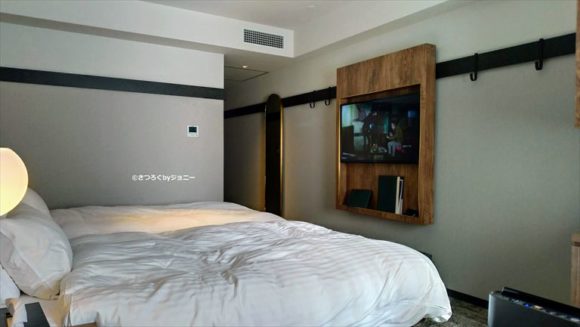 三井ガーデンホテル札幌ウエストの客室（モデレート ツイン）