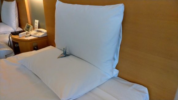ホテルオークラ札幌の客室（スタンダードツイン）