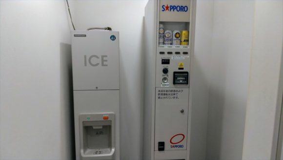 ホテルクラビーの製氷機