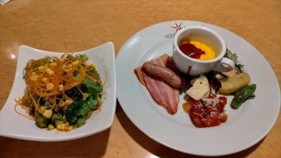 ホテルリソルトリニティ札幌の朝食ブッフェ