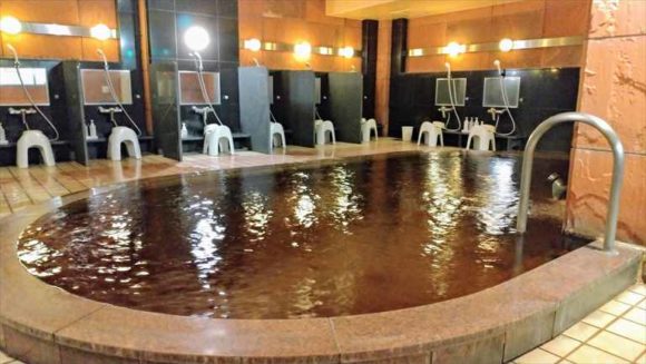 ふく井ホテル（帯広）の天然モール温泉大浴場