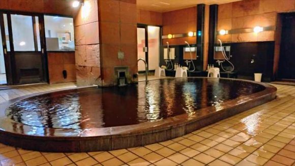 ふく井ホテル（帯広）の天然モール温泉大浴場