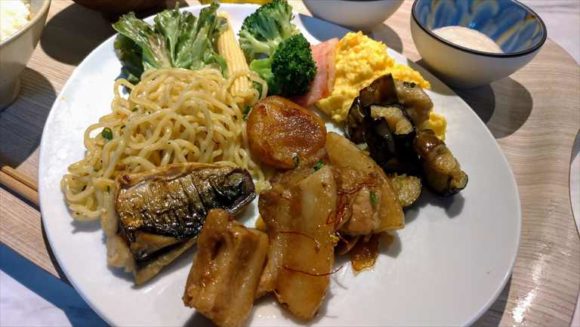 JR東日本ホテルメッツ札幌の朝食ブッフェ