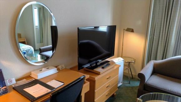 ジャスマックプラザホテルの客室（シングルルーム）