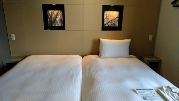 ホテルビスタ札幌【大通】の客室（ツインルーム）