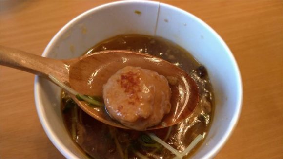 スープストック（Soup Stock Tokyo）札幌おすすめ①鶏つくねと春雨の黒酢煮込みスープ