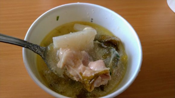 スープストック（Soup Stock Tokyo）札幌おすすめ「水菜と鶏肉の柚子胡椒チャウダー」