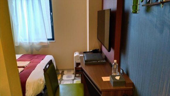ホテルWBFフォーステイ札幌の客室レビュー（ダブルルーム）