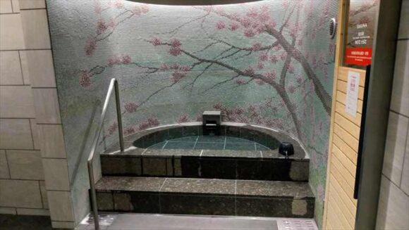 テンザホテル＆スカイスパ・札幌セントラルの大浴場とサウナ