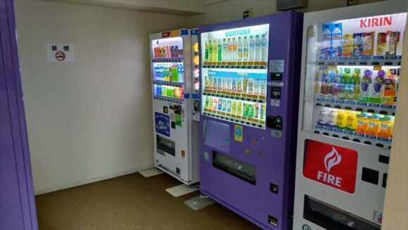 札幌ビューホテル大通公園の自動販売機