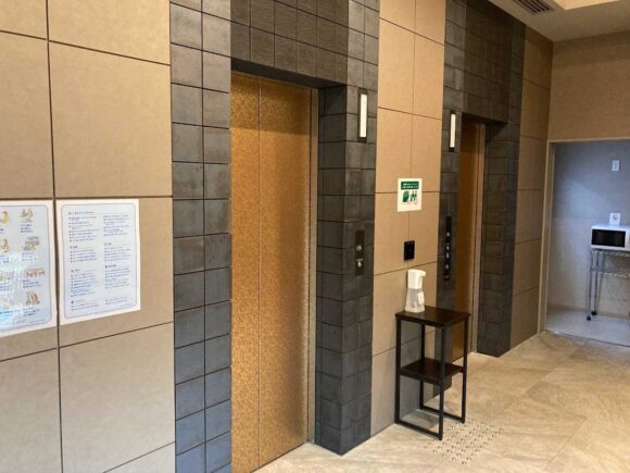 Tマークシティ札幌大通のエレベーターホール