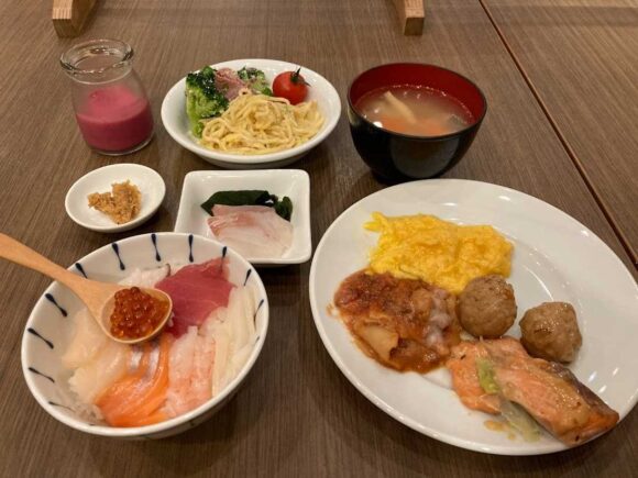 プレミアホテルキャビン札幌（すすきの）おすすめ朝食ブッフェバイキング