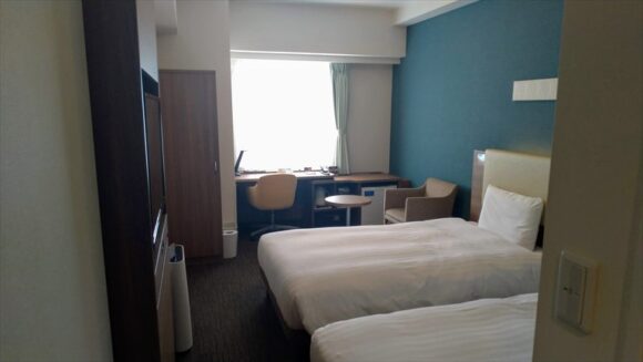 コンフォートホテル札幌すすきの客室レビュー（ツインスタンダード）