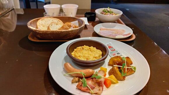 クロスホテル札幌の朝食ブッフェ