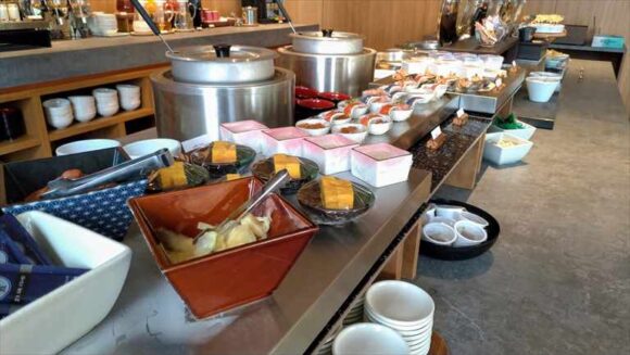 ビスポークホテル札幌の朝食ブッフェバイキング