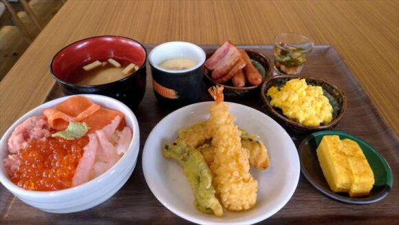 ビスポークホテル札幌の朝食ブッフェバイキング