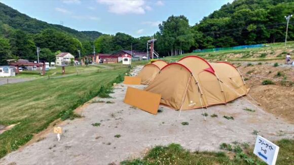 ばんけいキャンプフィールド（ban.K camp field）おすすめ手ぶらキャンプ