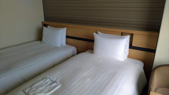 ANAクラウンプラザホテル札幌の客室レビュー（スタンダードツイン）