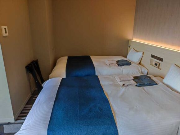 ホテルWBF函館 海神の湯の客室レビュー（プレミアムツインルーム）