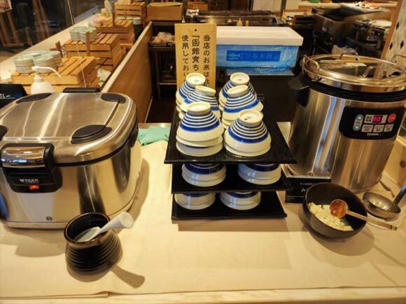 ホテルWBF函館 海神の湯おすすめ朝食ブッフェバイキング