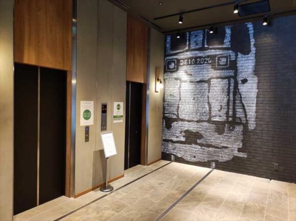 JRイン函館のエレベーター