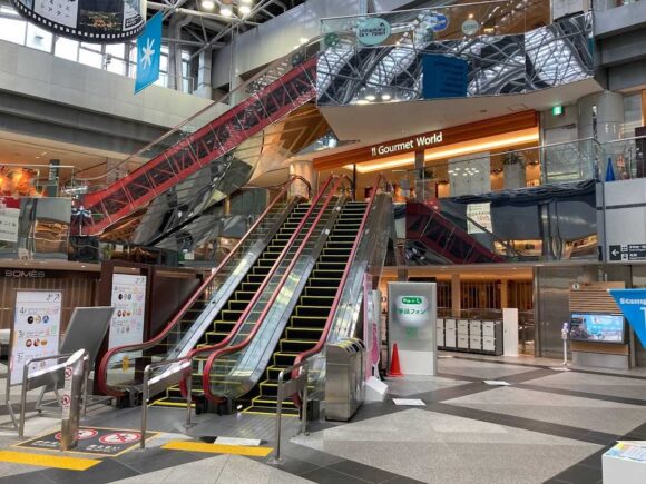 新千歳空港スタンプラリー ポイント⑥国内線4階「オアシスパーク」