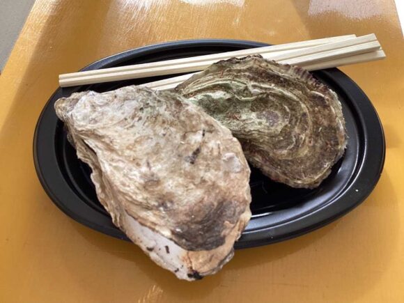 さっぽろオータムフェストおすすめ「釧路町」の焼き牡蠣