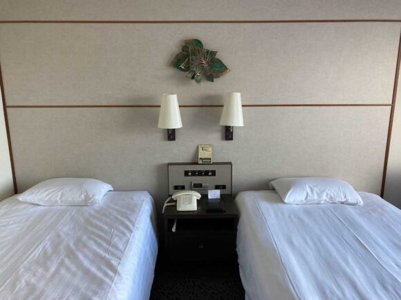 プレミアホテル中島公園札幌の客室レビュー（スタンダードツイン）