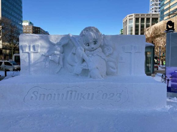 さっぽろ雪祭り2023「大通公園2丁目」アート広場の見どころ