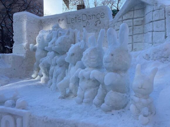 さっぽろ雪祭り2023「大通公園9丁目」市民の広場の見どころ