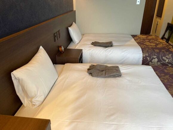 ホテルWBF札幌中央の客室レビュー（ツインルーム）