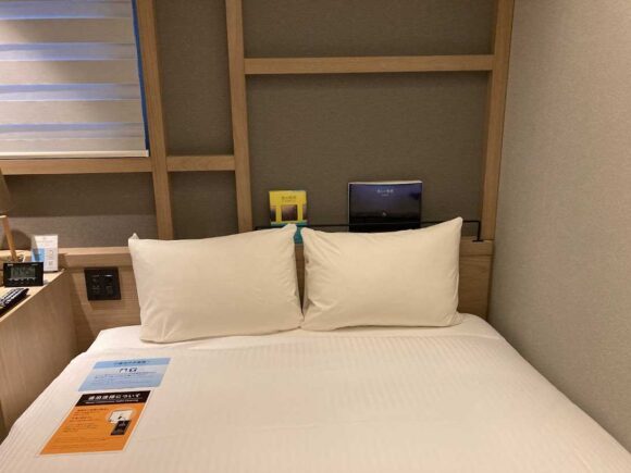 ランプライトブックスホテル札幌の客室レビュー（スタンダードダブル）