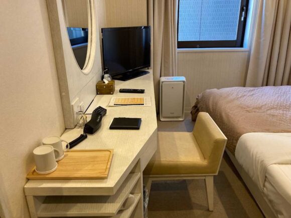 ホテルリリーフ札幌すすきのの客室レビュー（セミダブル）