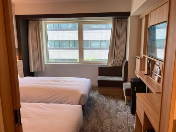 札幌ワシントンホテルプラザの客室レビュー（ツインルーム）